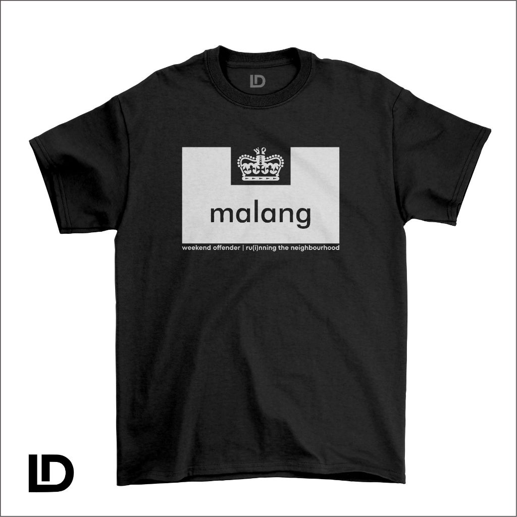 Kaos Distro Malang Weekend Offender Arema Premium Cotton Combed 24s