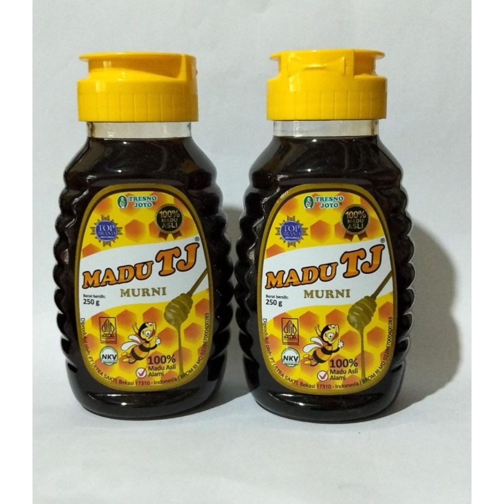 MADU MURNI TJ BOTOL PLASTIK, 250 g