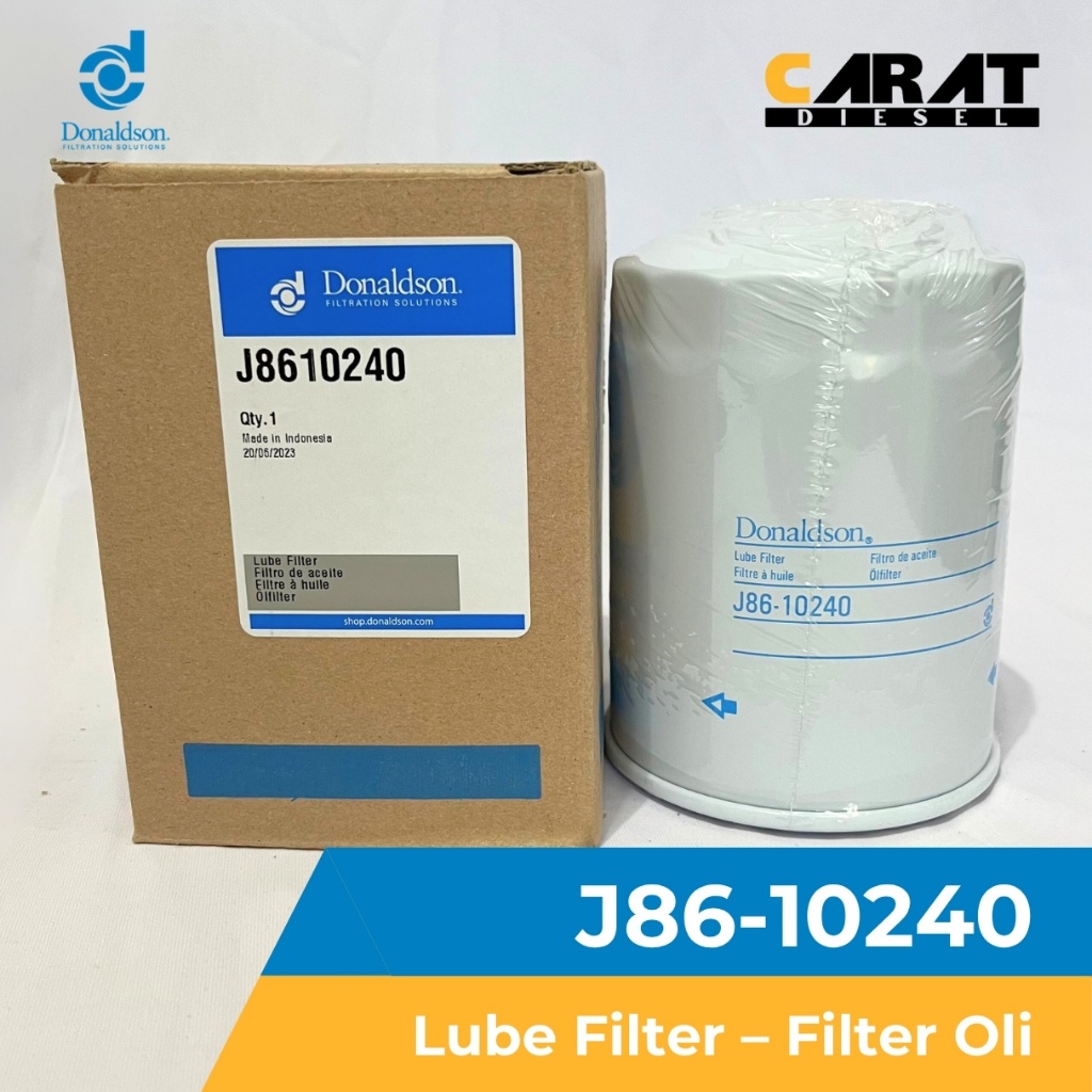 DONALDSON J8610240 Lube Filter Filter Oli Persamaan P552819