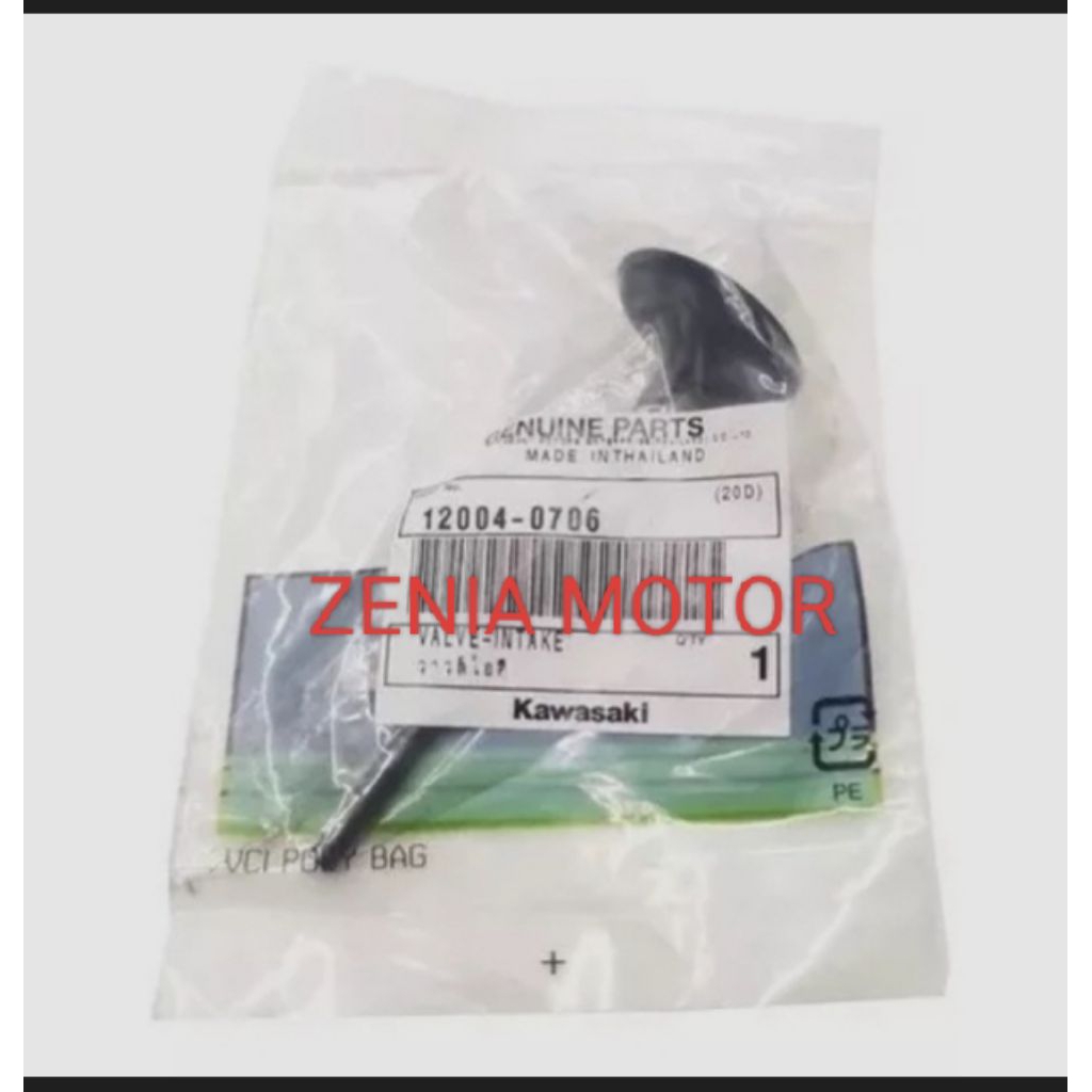 KLEP PAYUNG KLEP IN VALVE INTAKE KAWASAKI ER6 ER6N ORIGINAL KAWASAKI