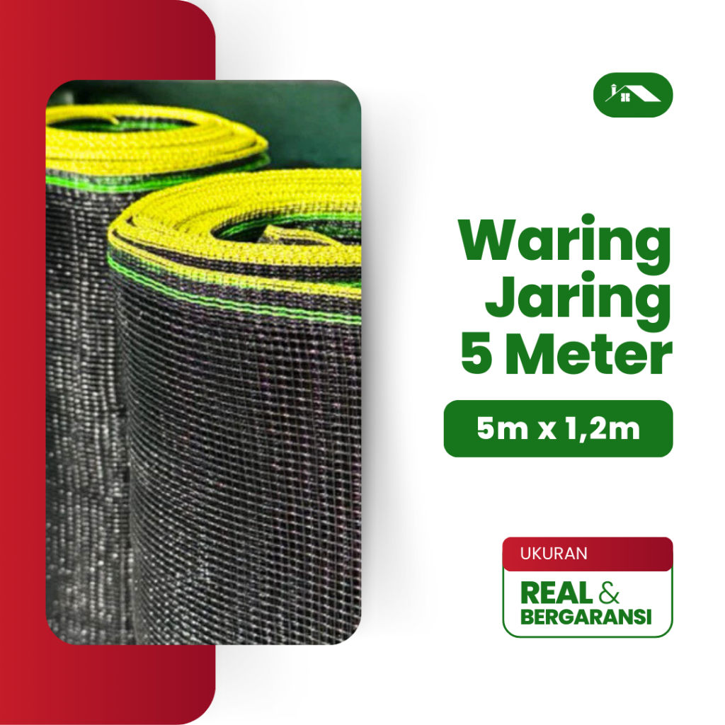 Jaring Waring Sebaguna Untuk Kandang Ayam Panjang 5 Meter Lebar 1,2 Meter