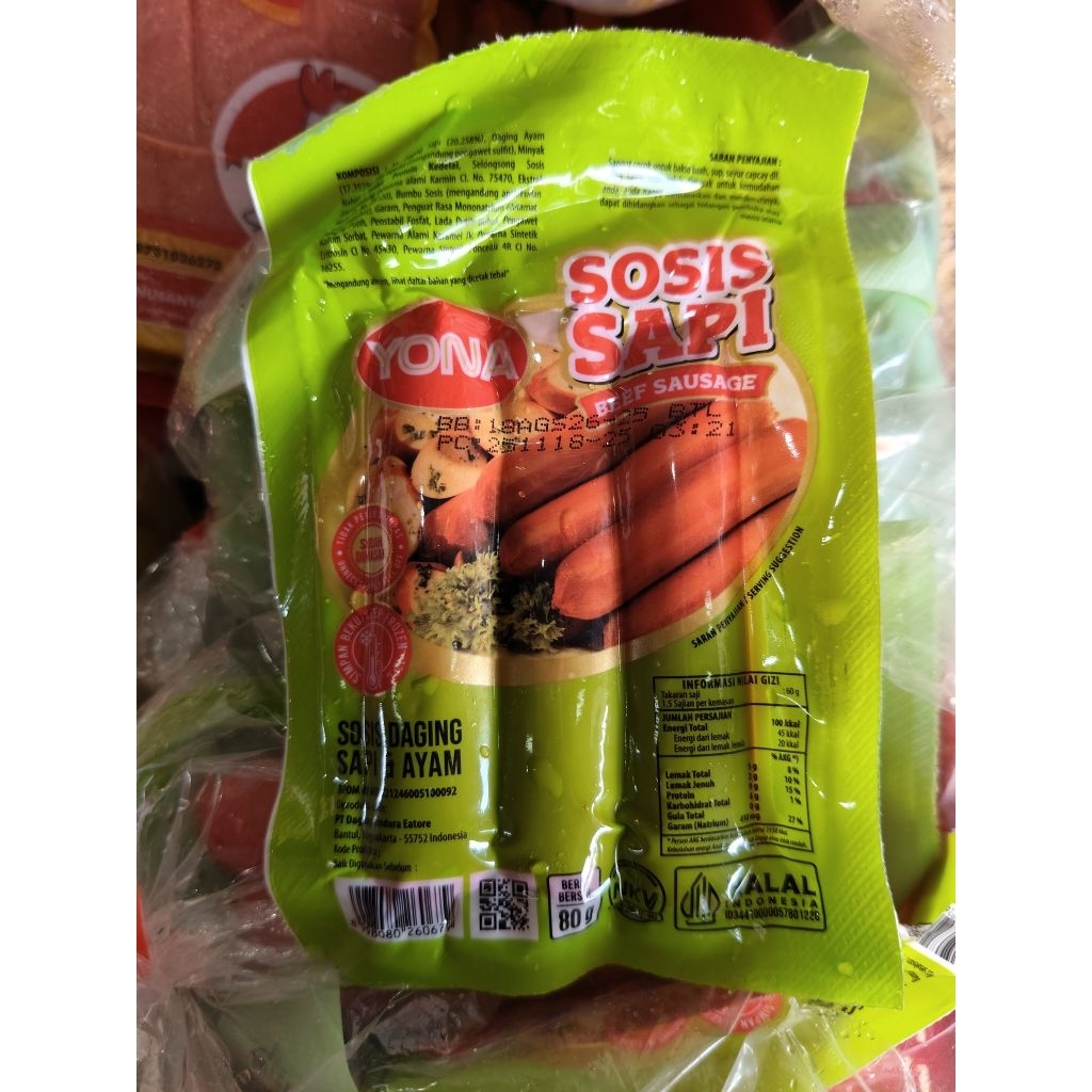 Sosis Sapi Yona isi 3