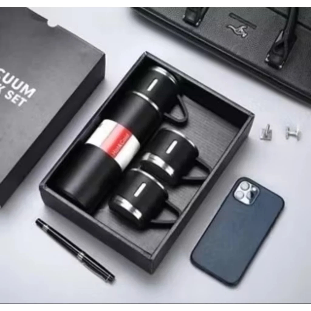 TERMOS SULTAN VAKUM FLASK SET PREMIUM 500ML BOTOL & CANGKIR PANAS DINGIN / TERMOS VACUUM
