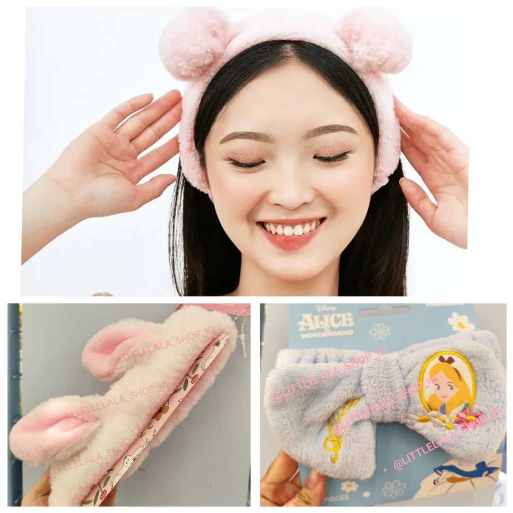Bando Alice in the wonderland/ bando bunny/bando rabbit hair band/ facial hair band/bando floral / b