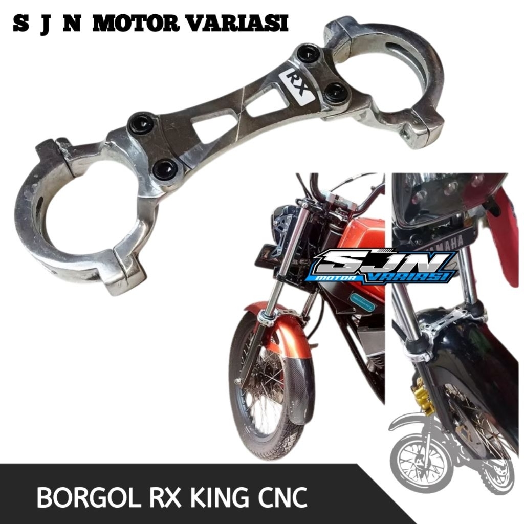 Borgol Shock RX King Borgol Shock Depan Rx King CNC SJN Motor Variasi