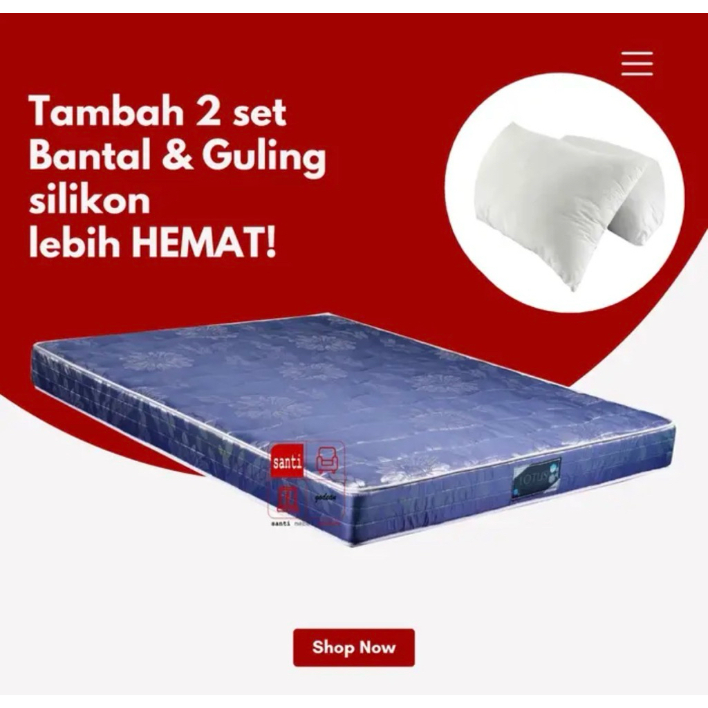 Kasur Busa Rebounded Lotus Tebal 18 cm