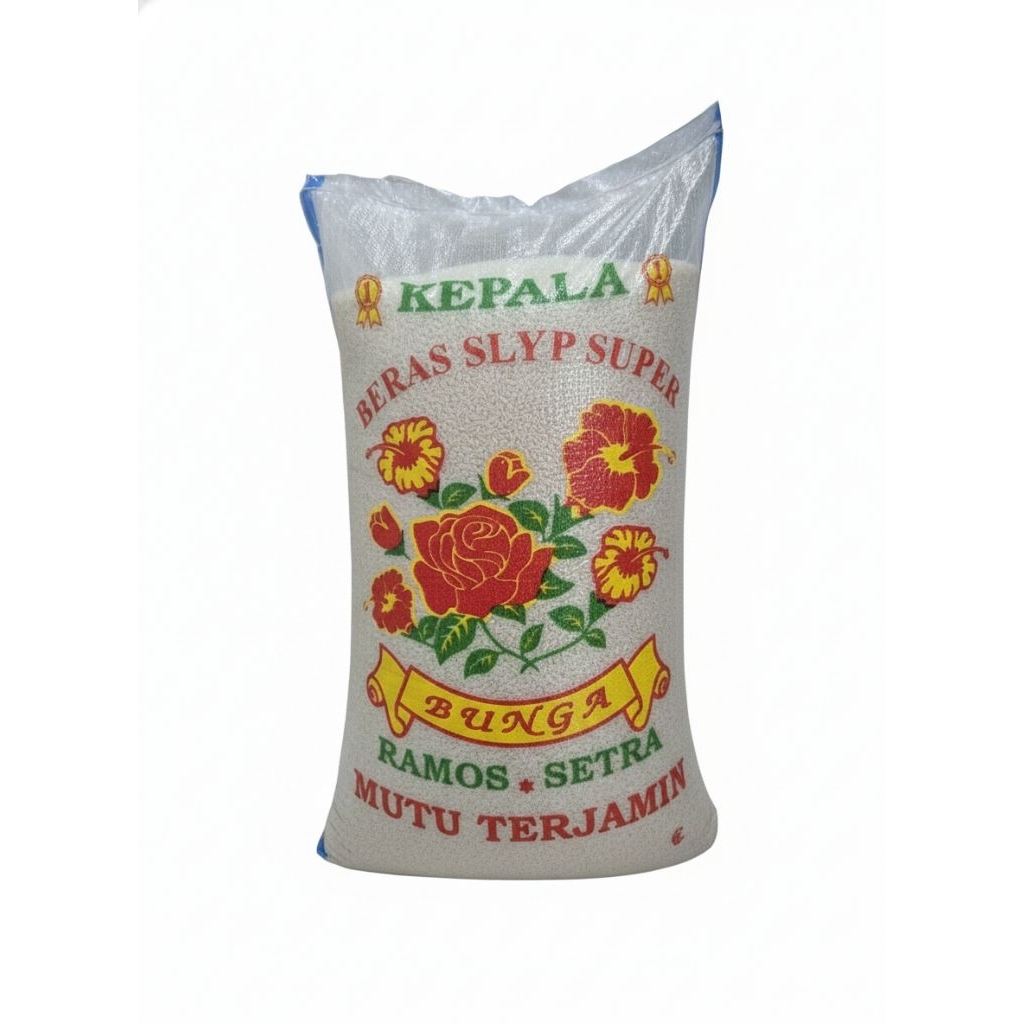 BERAS SETRA RAMOS CAP BUNGA PULEN