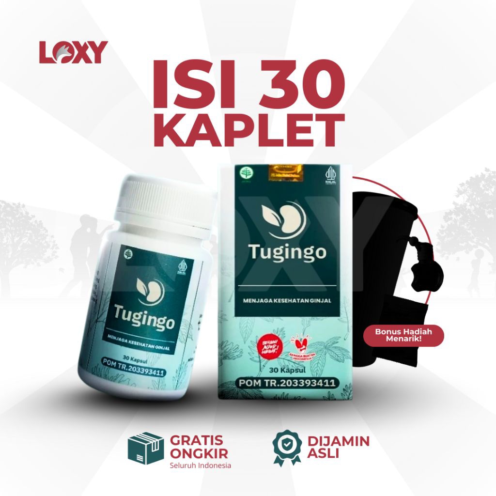 Tugingo Herbal Original Isi 30 Kapsul