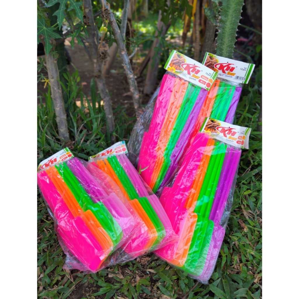 KH - Spatula Solet Kh Dear 12pcs - 6pcs - Polesan Plastik Besar