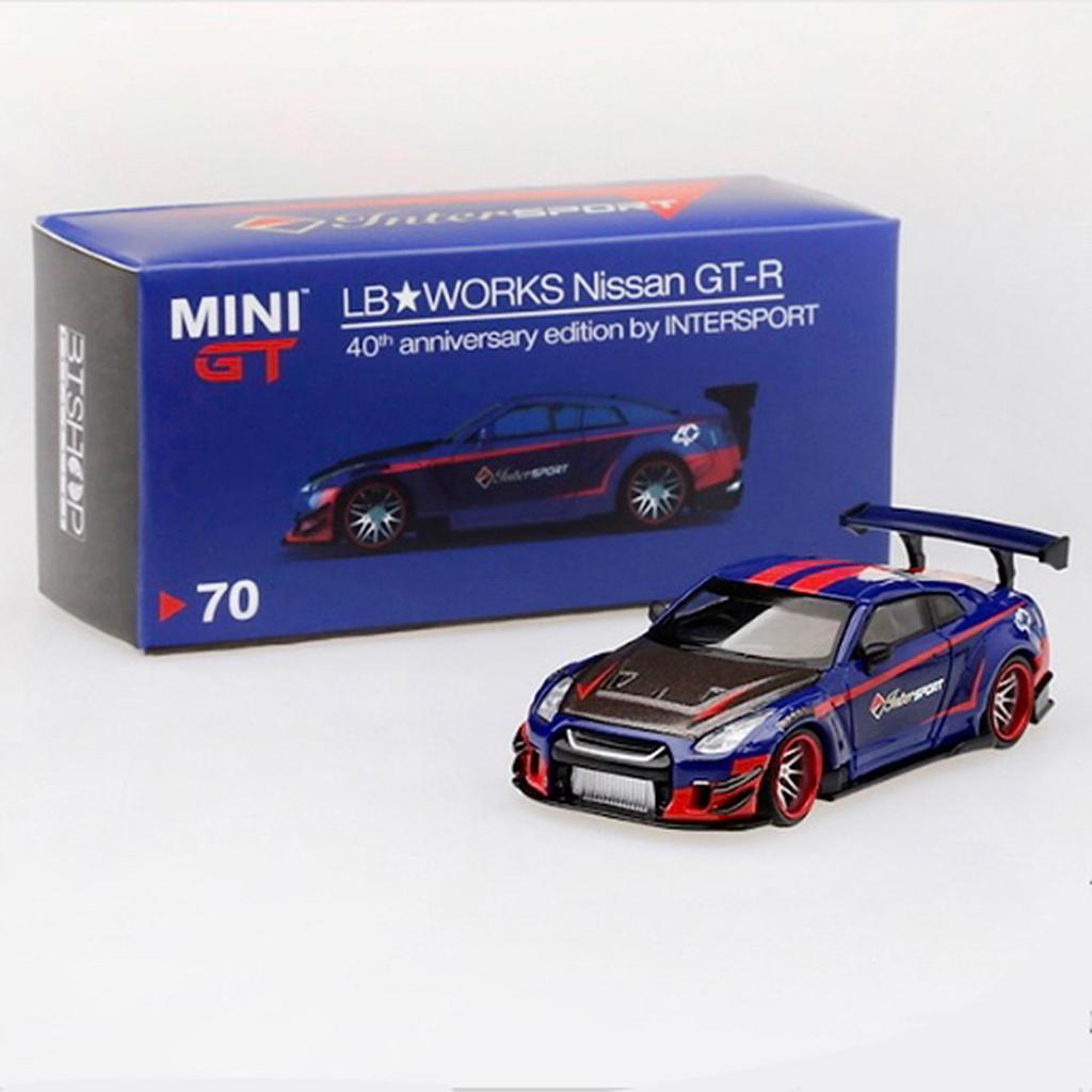 MINI GT LB Works Nissan GT-R R35 INTERSPORT (40th anniversary edition)