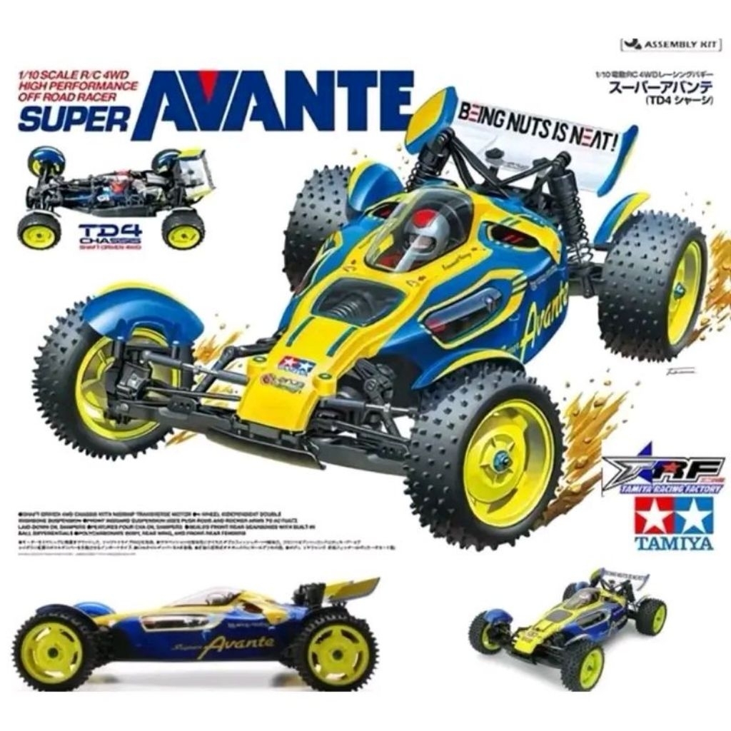 58696 TAMIYA RC 1/10  SUPER AVANTE (TD4)