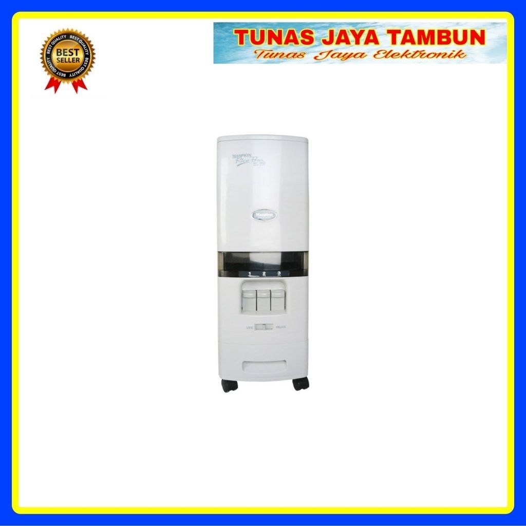 RICE BOX MASPION MRD 3800 / TEMPAT PENYIMPANAN BERAS MASPION 38 KG / MASPION MRD 3800