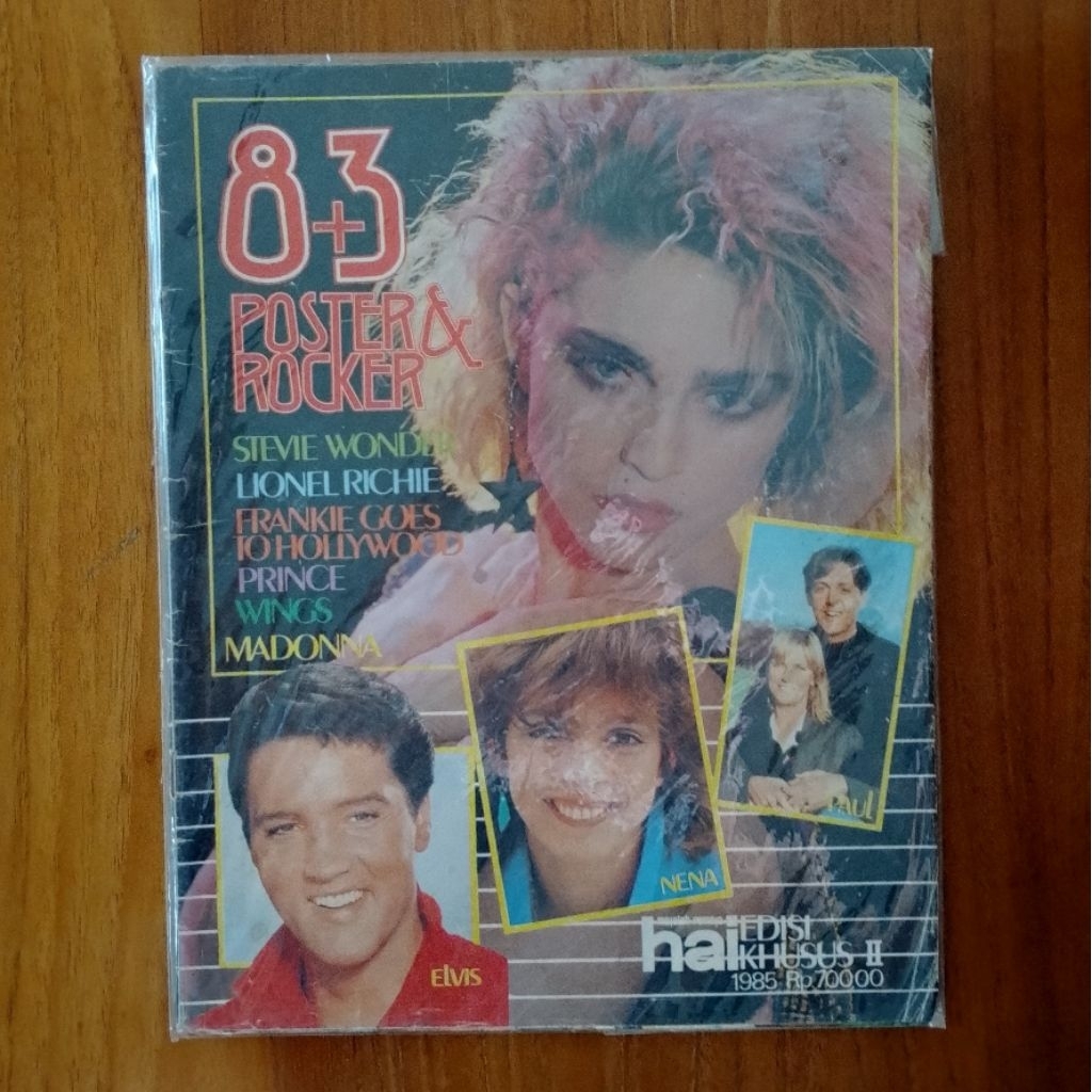 Majalah Hai Edisi Khusus Poster & Rocker (Madonna, Elvis dll)