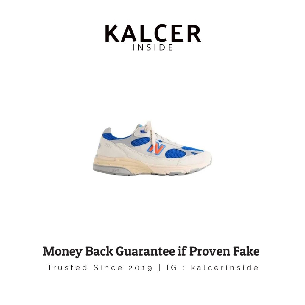 New Balance 993 Miusa KITH Madison Square Garden Ancient Scroll (100% ORIGINAL)