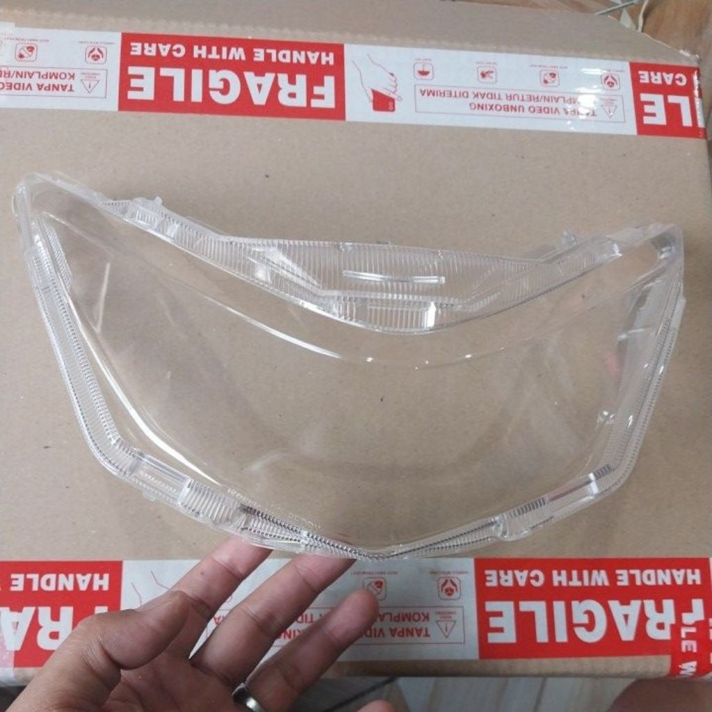 MIKA KACA LAMPU DEPAN BEAT STREET FI LED 2020 ORIGINAL