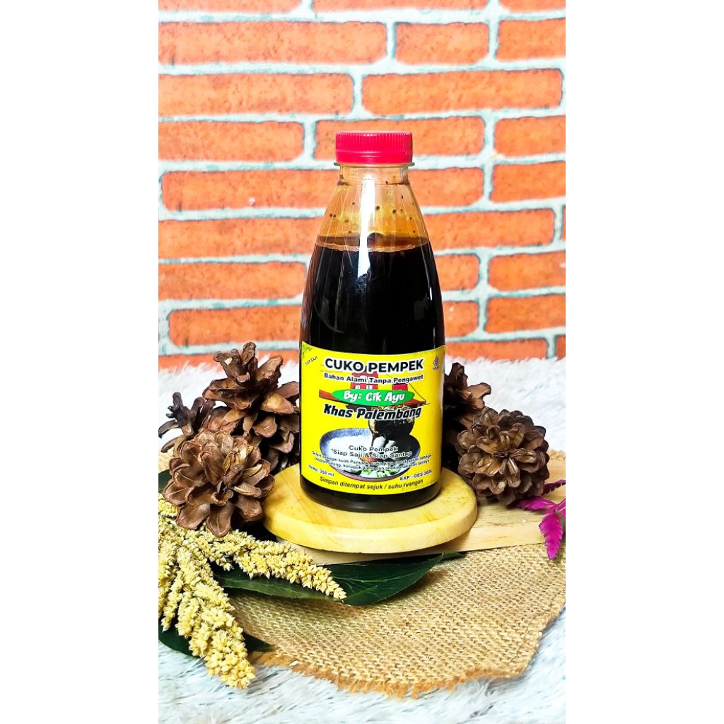 Cuko Pempek / Cuko Siap Saji / Cuko Praktis 350 ml ( Pedas )