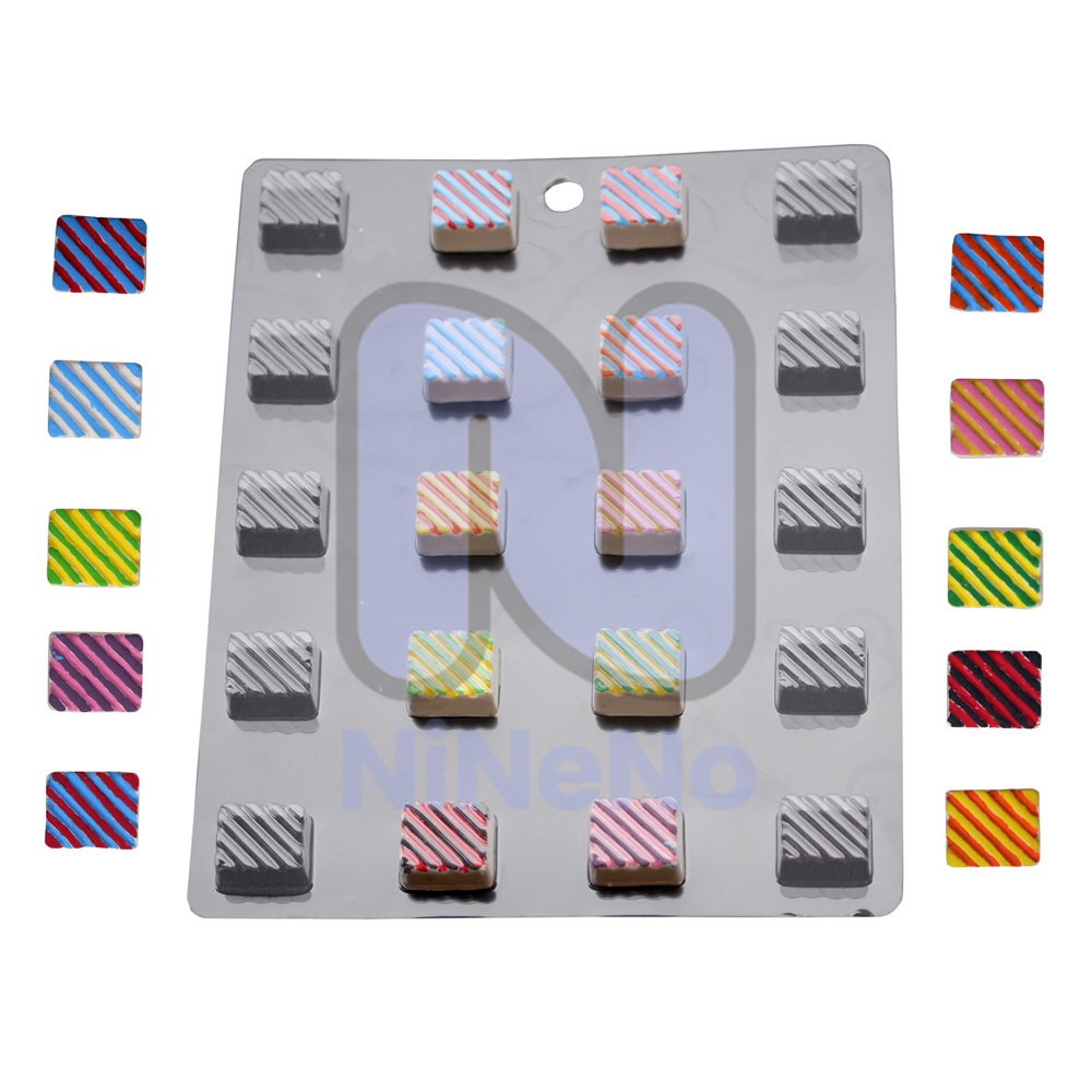 3N Cetakan Coklat Dadu Box Thruffle 20 Cav Plastik