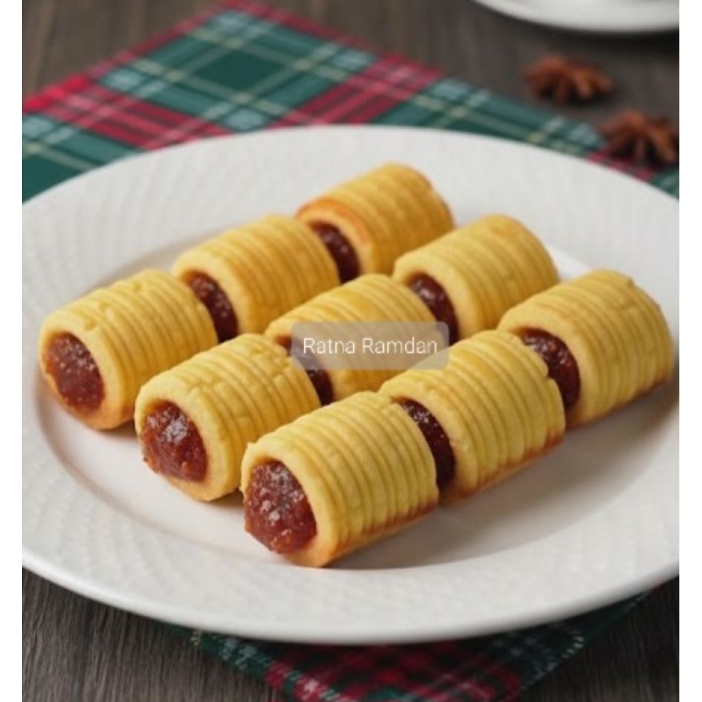 CETAKAN NASTAR GULUNG / KUE SEMPRIT / NASTAR ROLL / ROLL TART