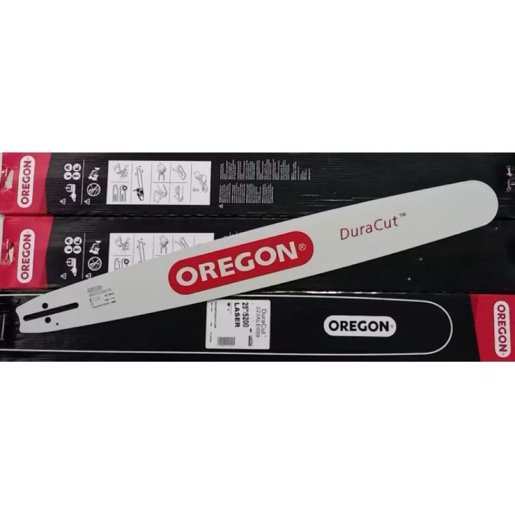 GUIDE BAR LASER CHAINSAW 25INCH RANTAI 42T OREGON ORIGINAL