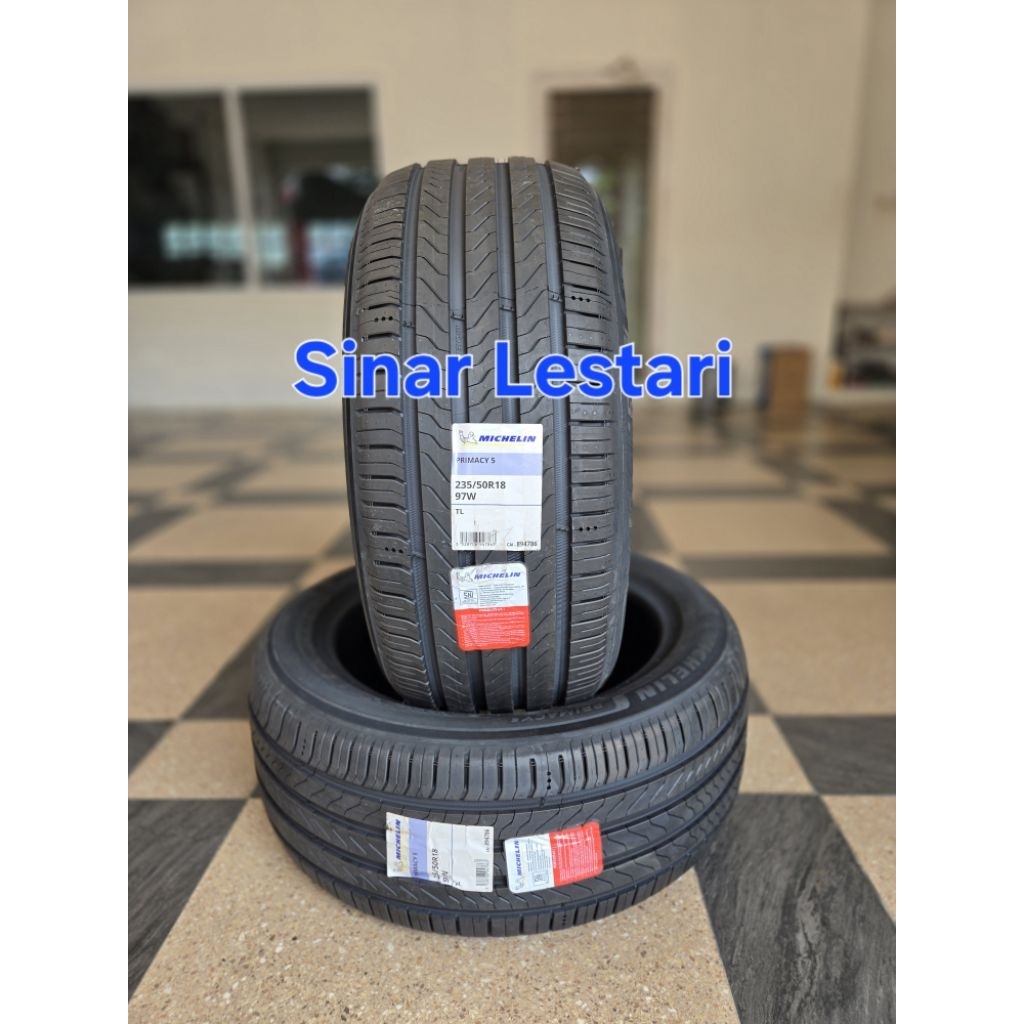 Ban 235 50 r18 97W Michelin Primacy 5 Ban Mobil Alphard, Velfire, Innova, Hrv, Venturer, Nisan Juke 