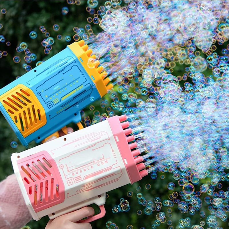 NEW  LOZTOYS Otomatis Dream Bubble Gun 40 Lubang / Bubble Mainan Bubble Gun Jumbo / Mainan Bubble