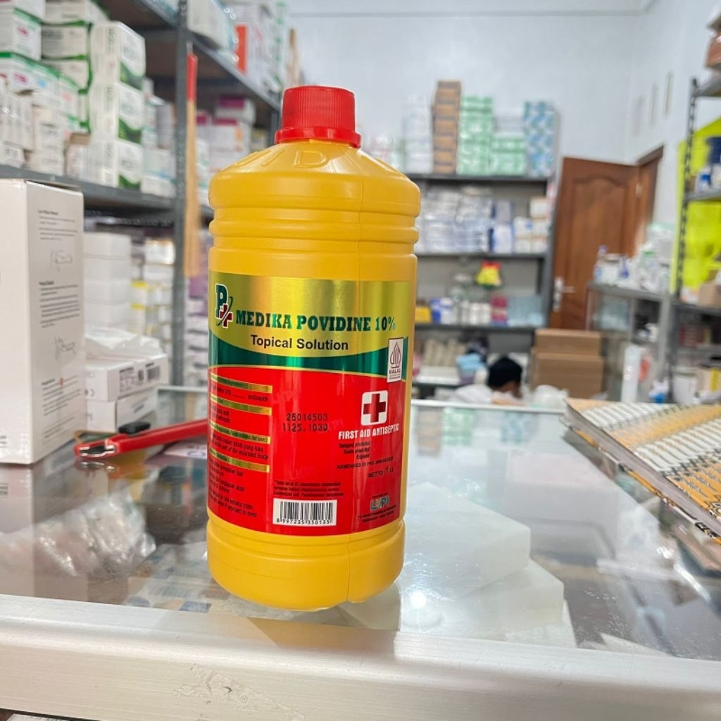 Povidone Iodine 10% 1 Liter,Promo