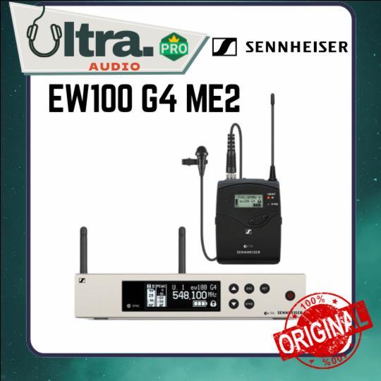 SENNHEISER EW100G4 ME2 / EW 100 G4-ME2 / EW100G4ME2 / EW 100 G4 ME2 Mic Wireless Clip On ORIGINAL