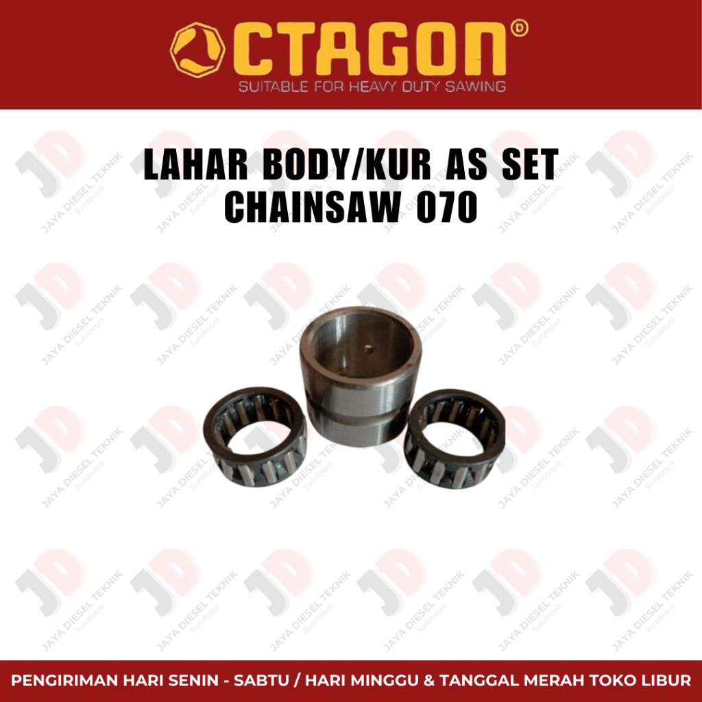 Lahar Body/Kur As Set Chainsaw 070 Original Merek Octagon