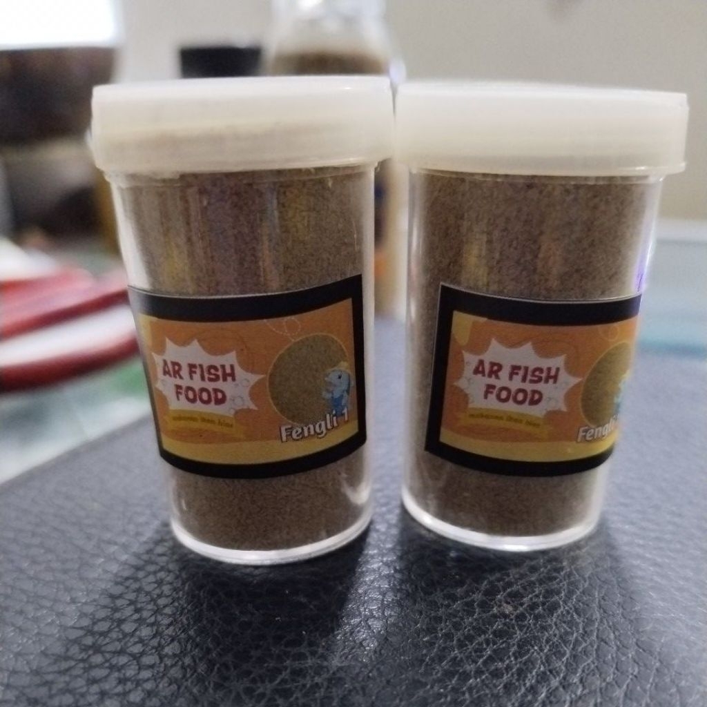 pakan ikan pelet fengli-1 kemasan pot 30cc