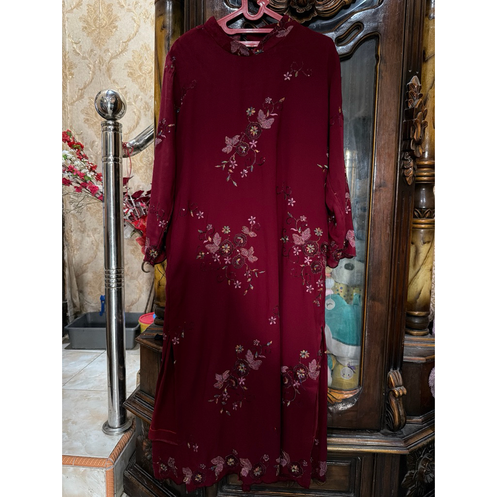 baju pesta wanita preloved