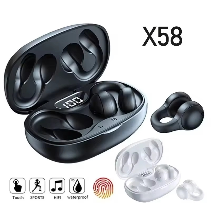 VICLOOK Open-Ear Bluetooth Earphone Clip Terbaik - HIFI Bebas Kabel Gaming Mode Sports Essential