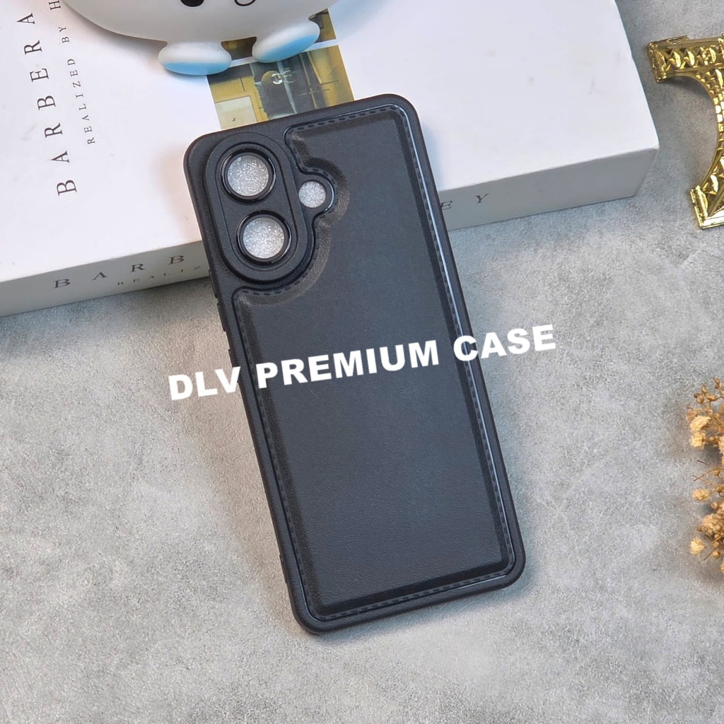 VIVO V60 LITE CASE LEATHER PRO CASE BLACK VIVO V60 LITE