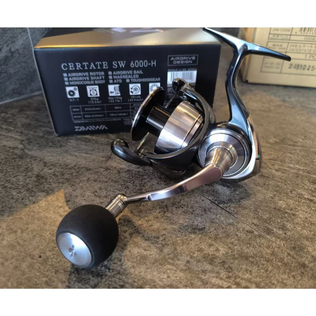 Reel Daiwa CERTATE SW 4000 / 6000 | SALTWATER | GARANSI 1 TAHUN