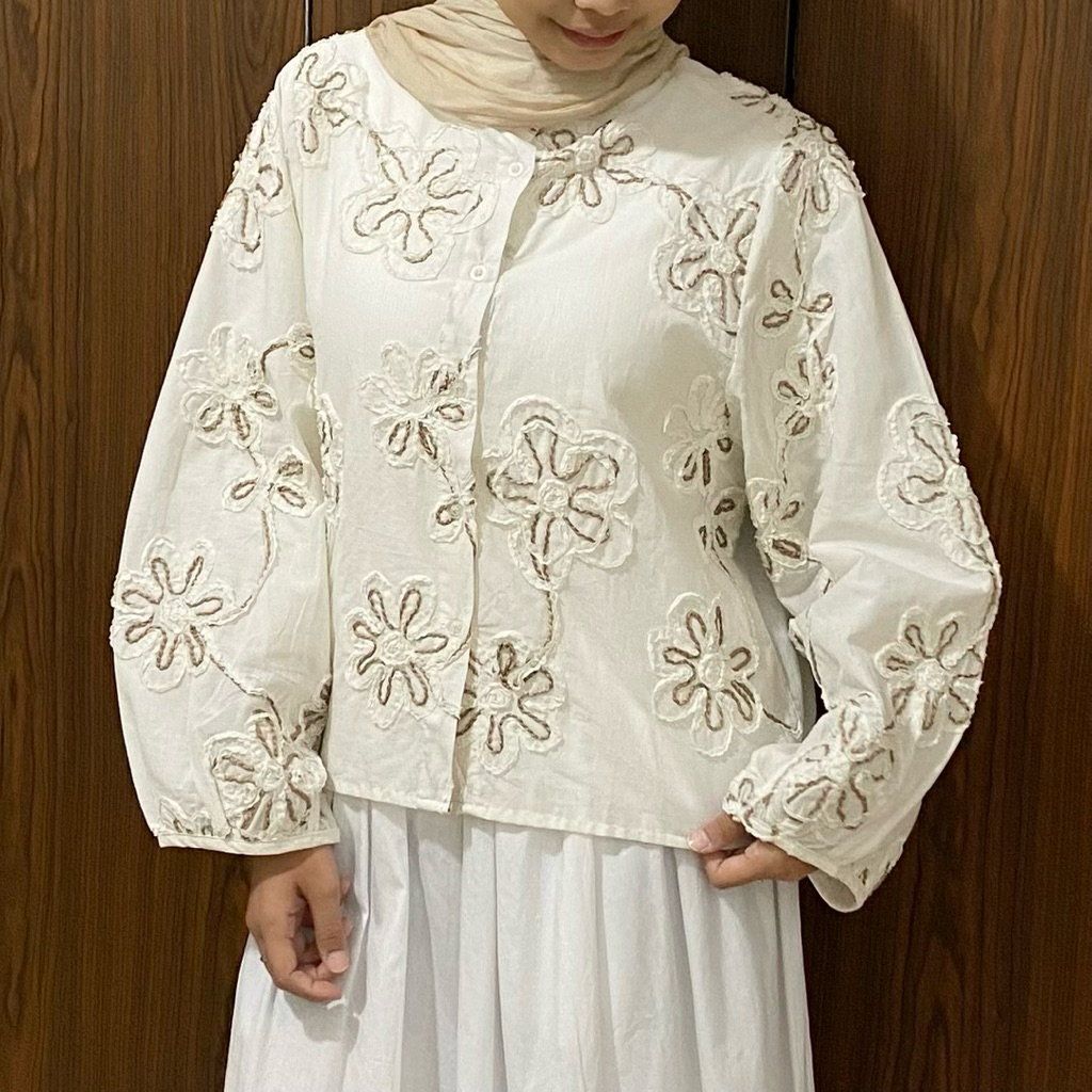 BEEANCA - lily blouse | blouse  | atasan wanita | blouse lebaran