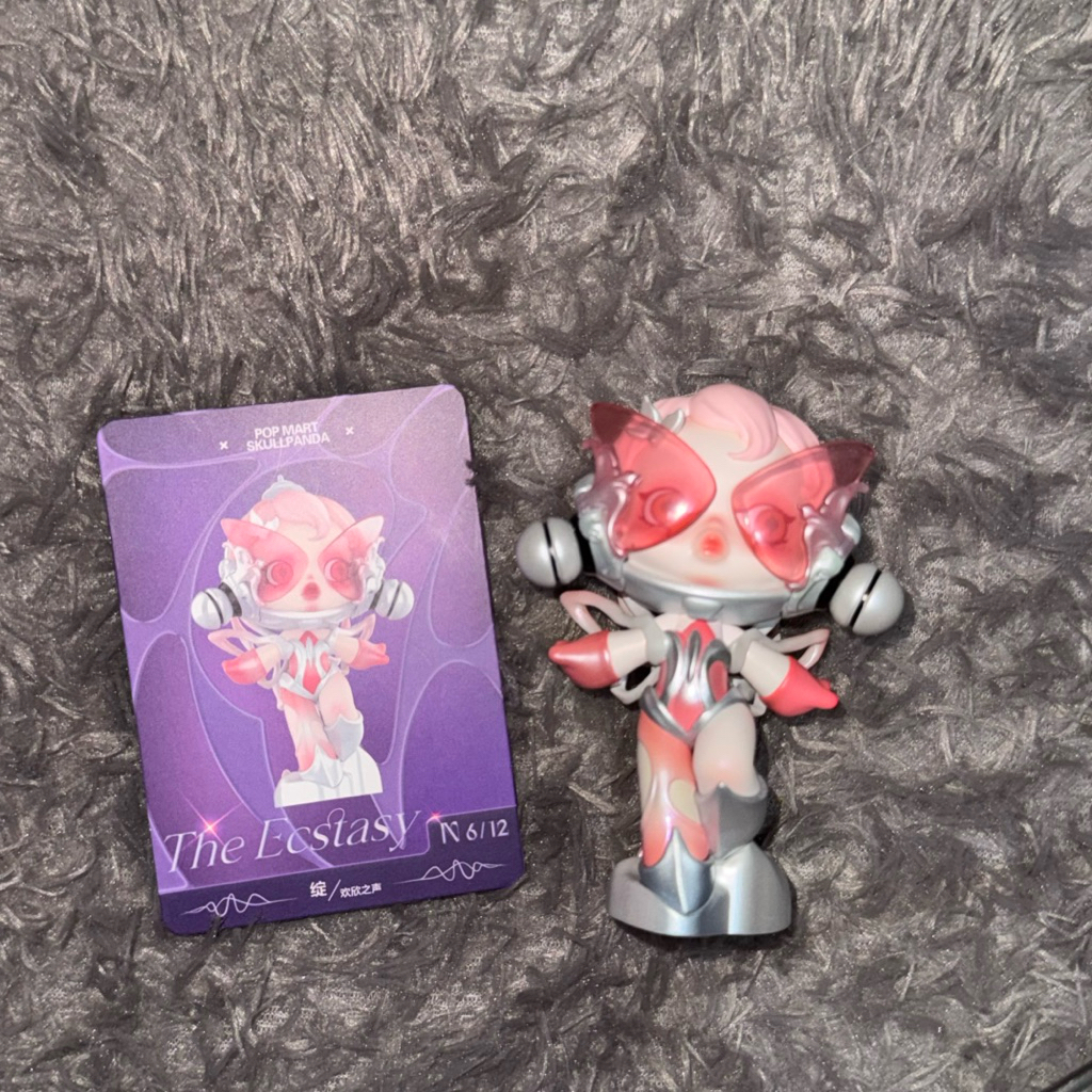 PRELOVED SKULLPANDA MAKEUP THE ECSTASY PINKEU MAKEUP BAG