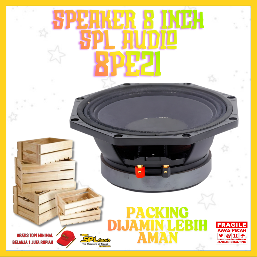 Speaker 8 INCH SPL Audio 8PE21