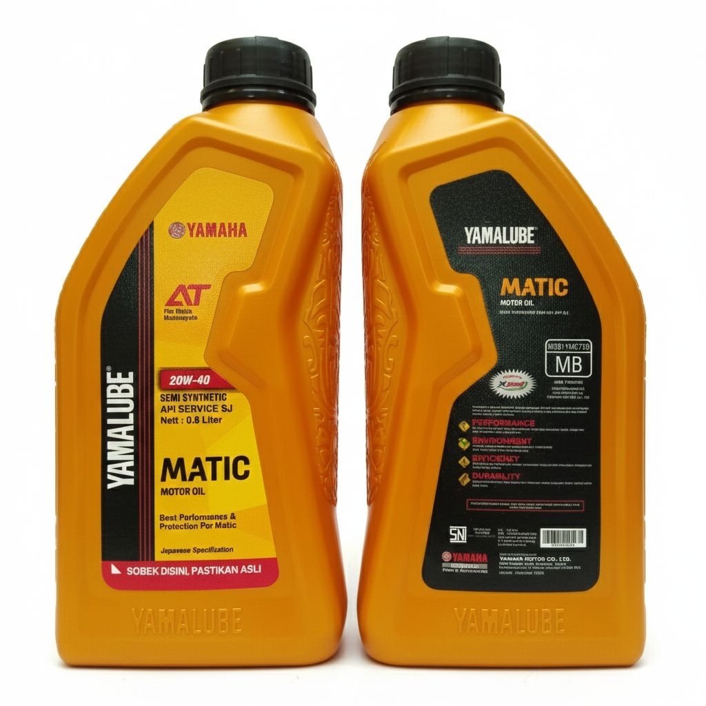 Oli Yamalube Matic 0.8 Oli Motor Yamalube Matic Oli Mesin Motor Yamaha Matic 800ml