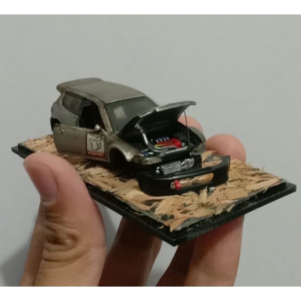 Hotwheels Civic Eg Custom "Kanjozoku Rusty"