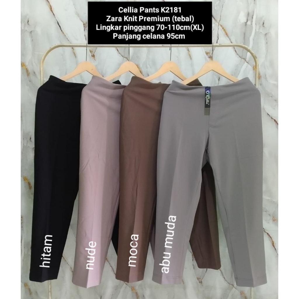 Celana kantor wanita|cellia pants original|Celana kerja wanita|Cellia panta k2181