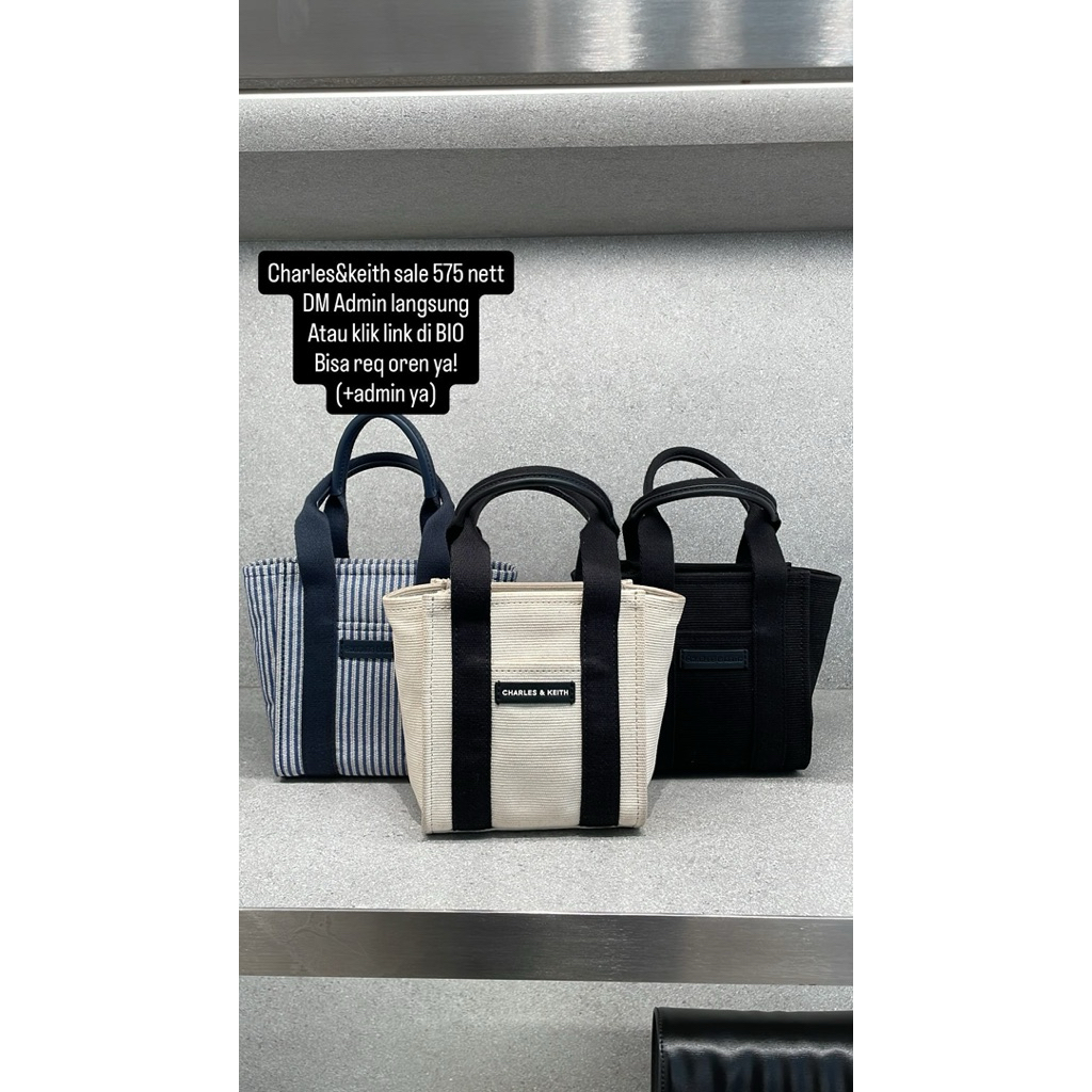 Promo SALE  dicount diskon Tas wanita Charles&keith original