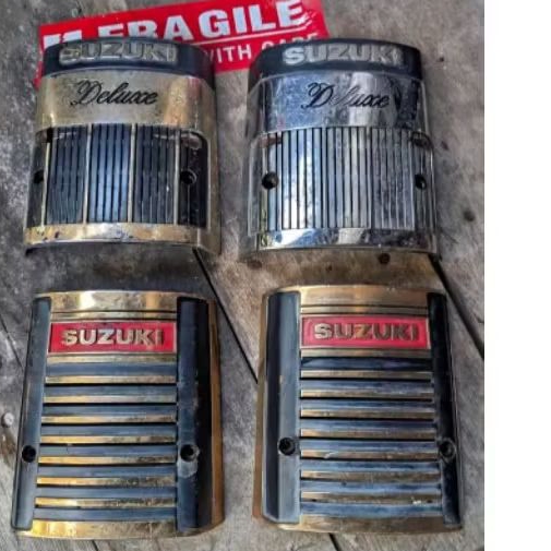 PANEL DASI EMBLEM SUZUKI RC80 RC100 ORIGINAL