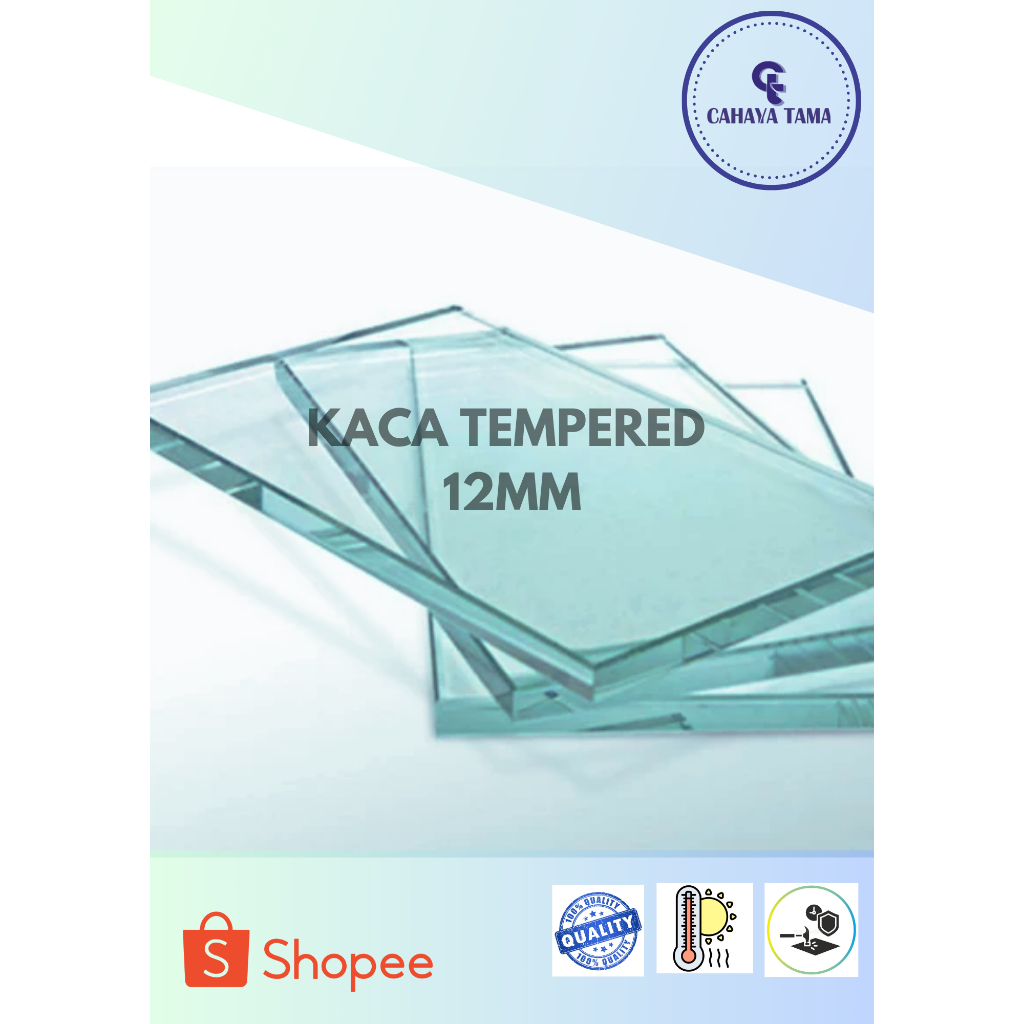 Kaca Tempered 12mm