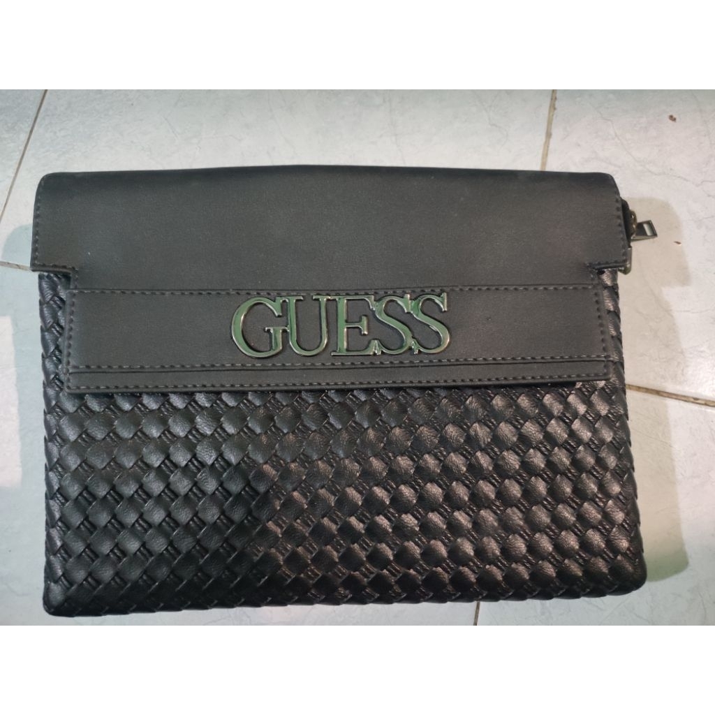 tas  hanbagh guess pria kayabaru