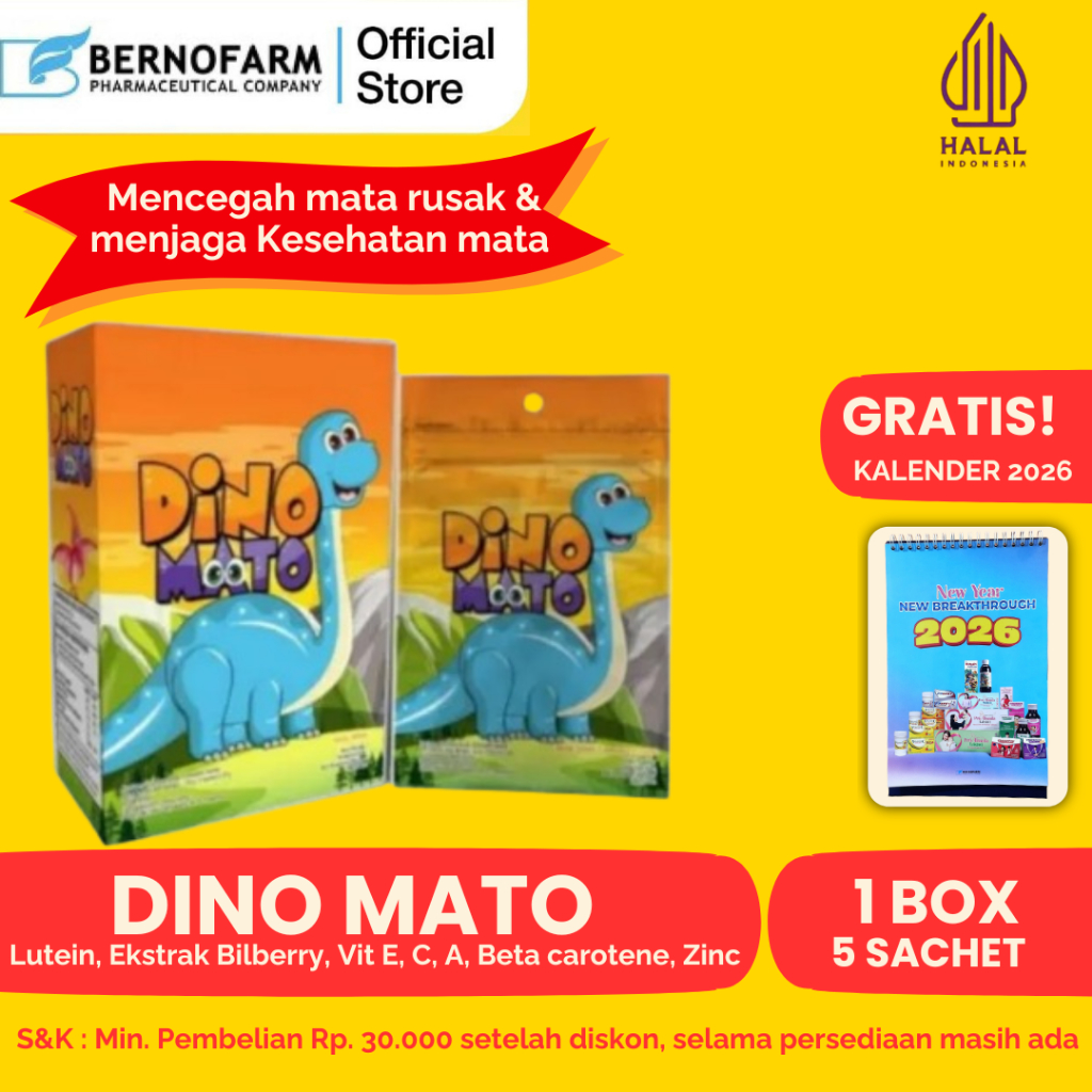 DINO MATO - Permen Vitamin untuk mata anak