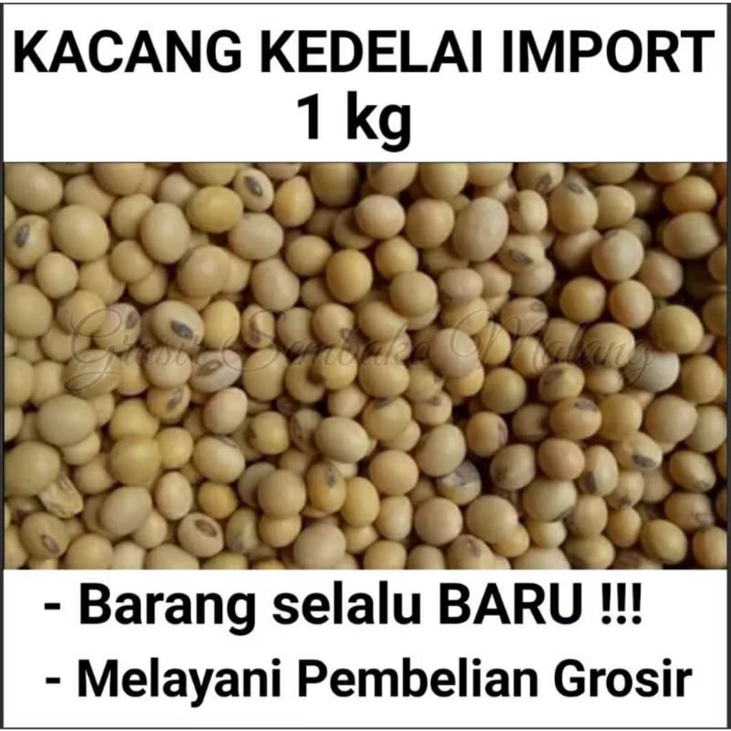 Kacang Kedelai Bola import Usa 1kg