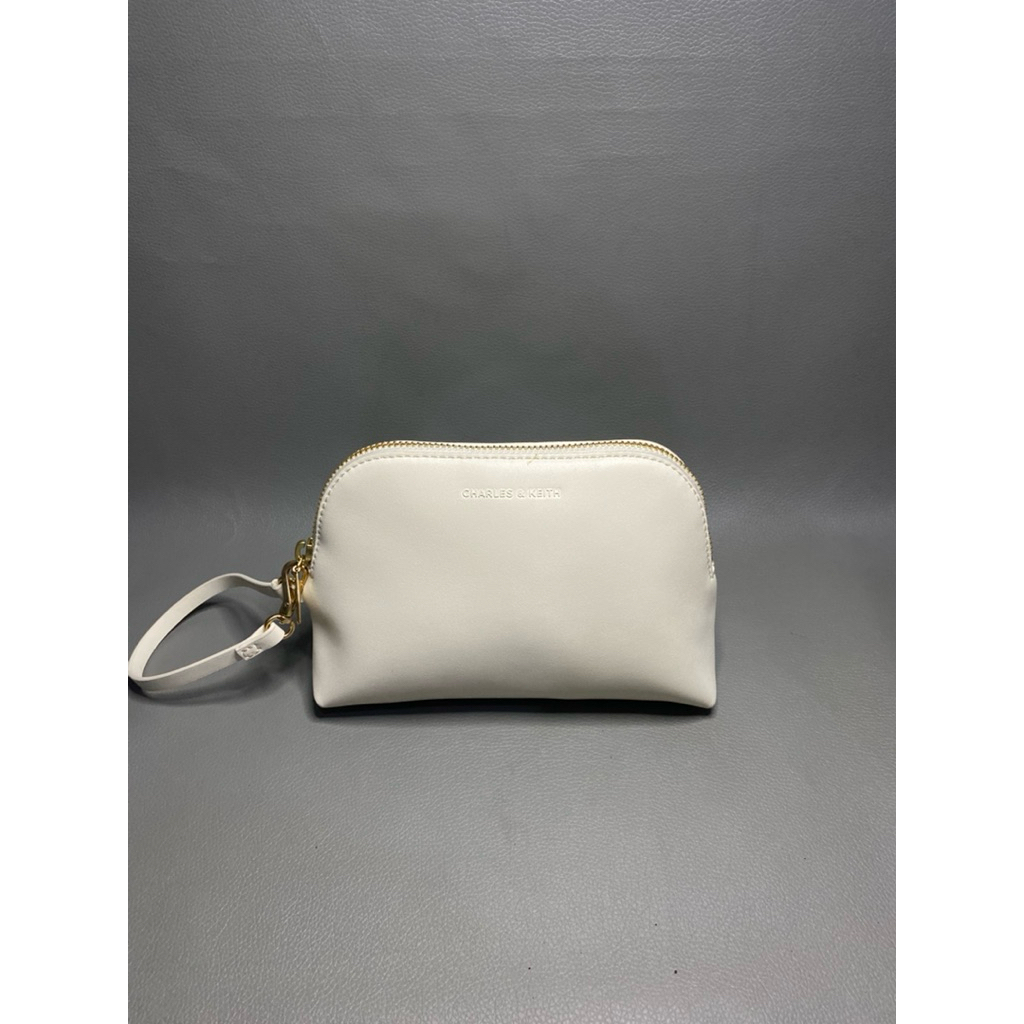 Charles & Keith Bow Micro Bag Charm Black / Cosmetic Bag / Charles & Keith POUCH / Charles & Keith T