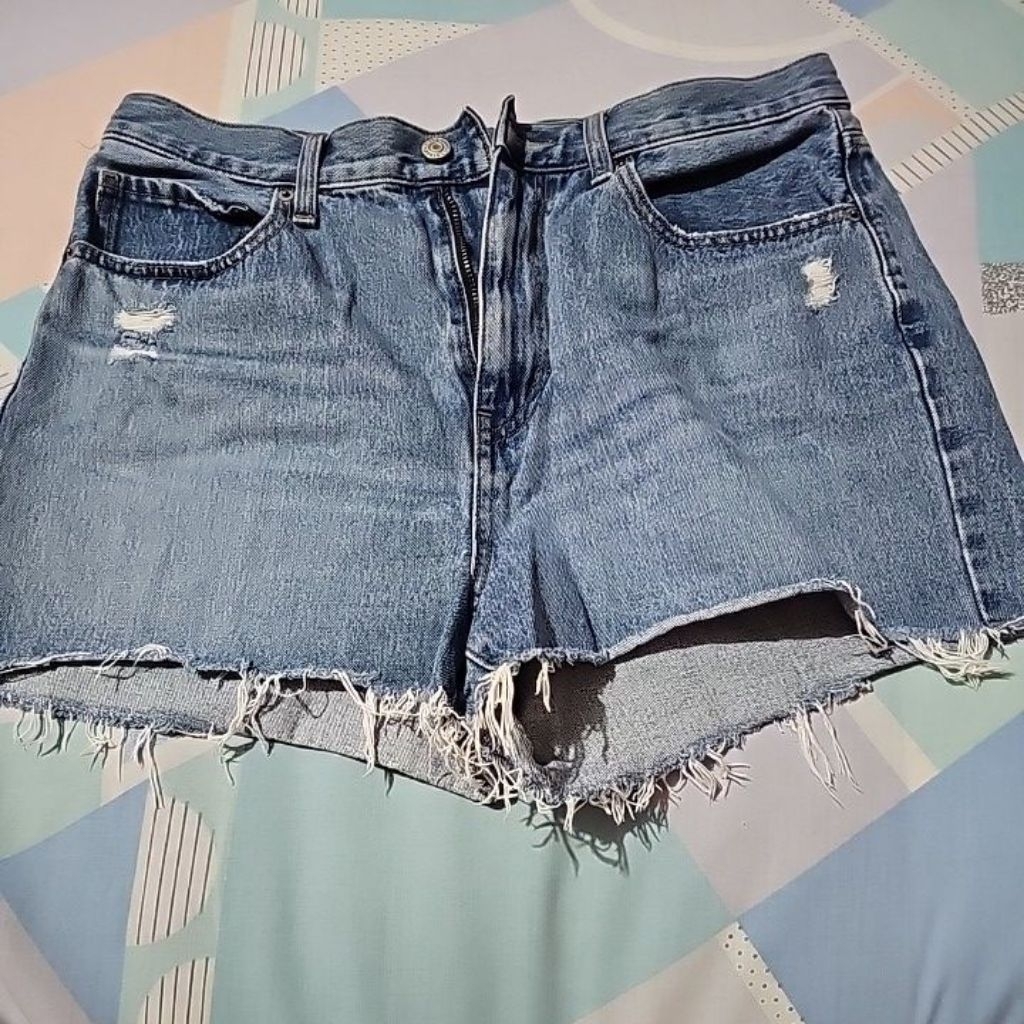 celana pendek wanita jeans uniqlo