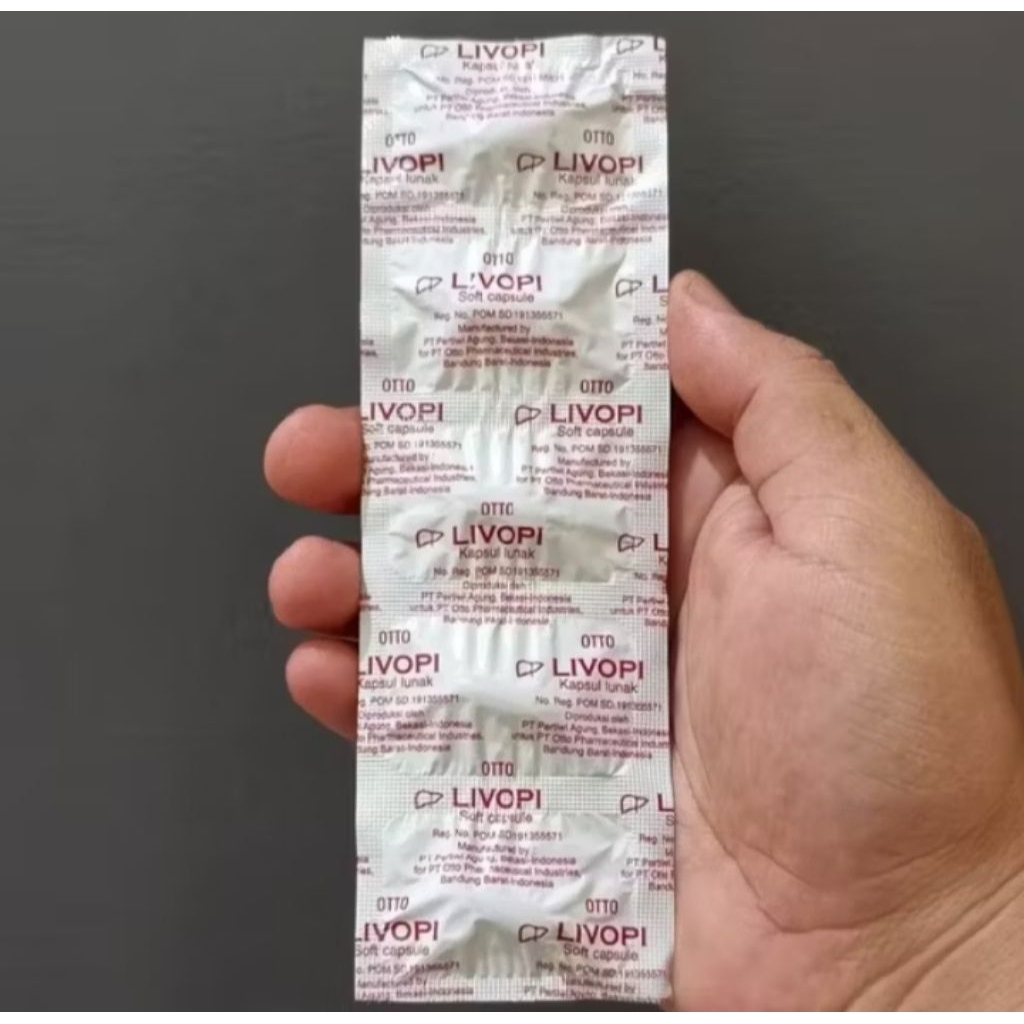 Livopi strip isi 5 kapsul