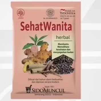 Jamu Sehat Wanita Sido Muncul 10sachet