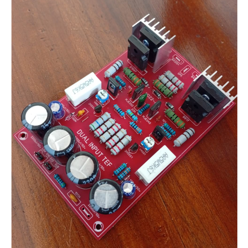 Kit Driver TBM • Dual Input • Suara Mantap • 6–18 Inch